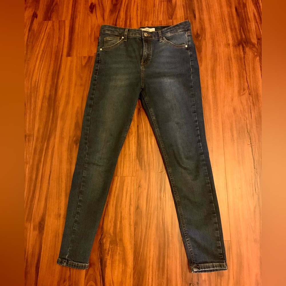 LN WOMENS TOPSHOP JAMIE JEANS. HIGH RISE. ZIP FLY, 5 POCKET DESIGN. NORDSTROM